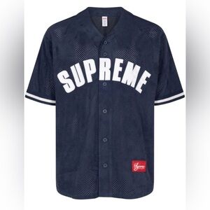 Brand new supreme suede jersey
